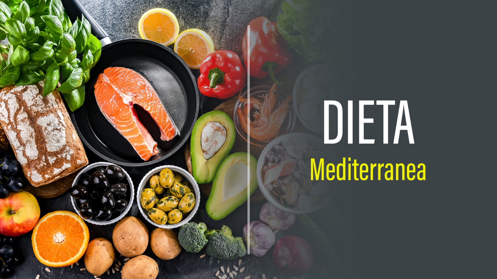 Dieta Mediterránea. 